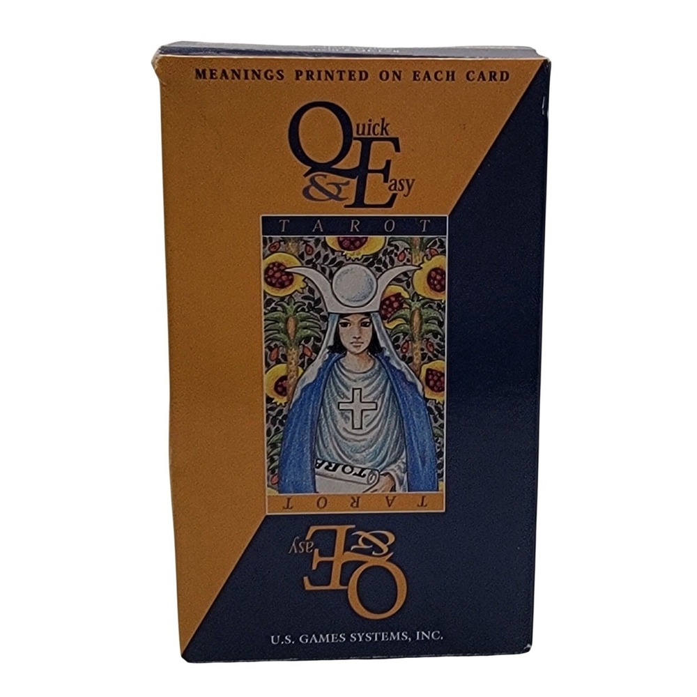 EUC Quick and Easy Learn Tarot with Confidence Card Set in original box